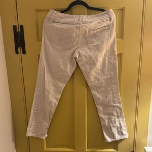 Lilly Pulitzer white sz 6 Casual cropped jeans